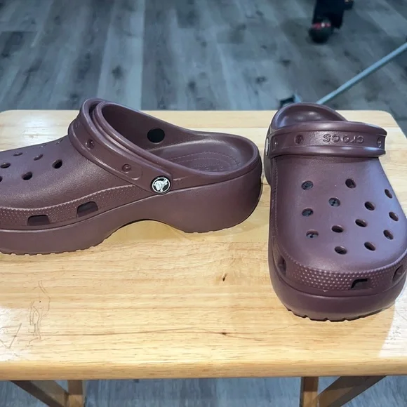 CROCS | Shoes | Purple Burgundy Brand New Never Worn Crocs  display picture 3